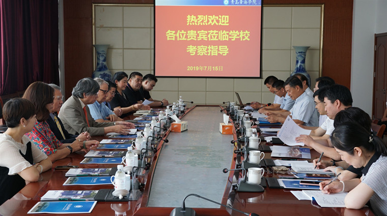 台湾辅仁大学校长江汉声一行来冰球突破豪华版官方网站访问交流