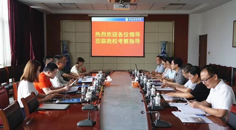 法国高等电影学院ESRA中国分院来冰球官网考察洽谈中法联合办学事宜