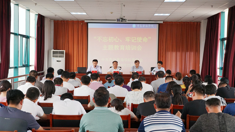 冰球突破豪华版官方网站组织“不忘初心、牢记使命”主题教育培训会