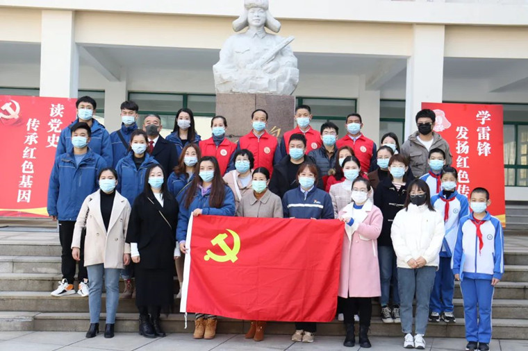 学习雷锋、同心抗疫——冰球官网护理与健康学院开展主题读书会联建活动
