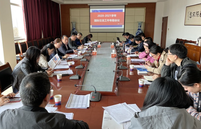 冰球官网召开2020-2021学年国际交流工作专题会议