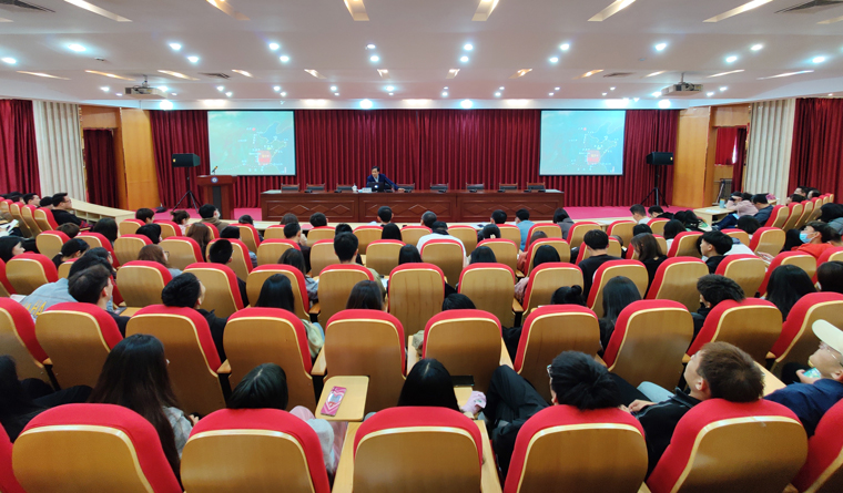 弘扬沂蒙精神·传承红色基因|杨文学教授应邀来我院做专题报告