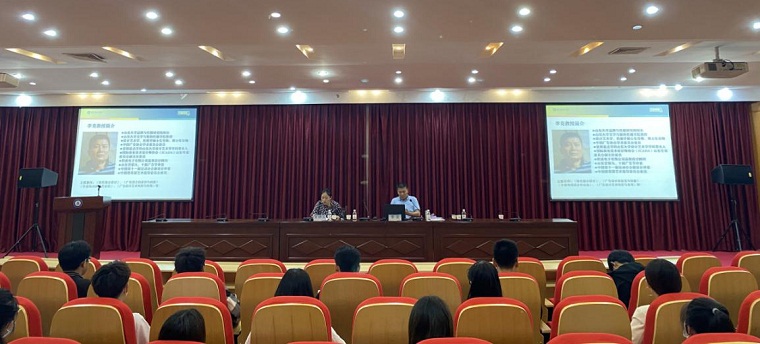 山东大学博士生导师李克教授来冰球官网作“品牌创新设计的新思考”主题报告