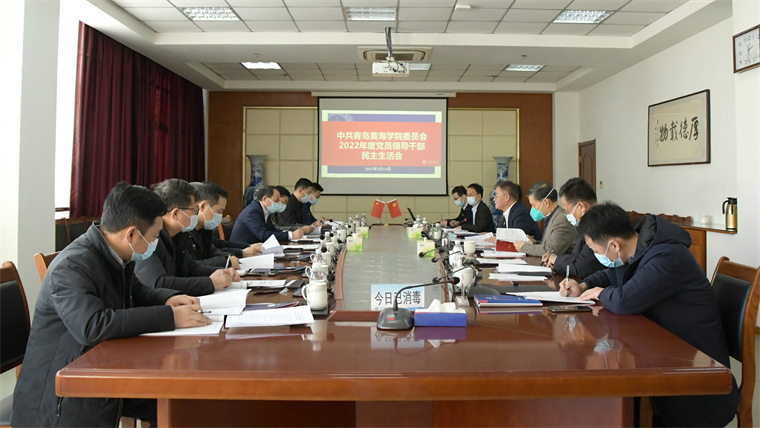冰球官网党委召开2022年度党员领导干部民主生活会