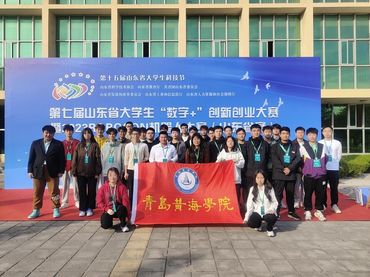 冰球官网在第七届山东省大学生数字创新创业大赛中再获佳绩