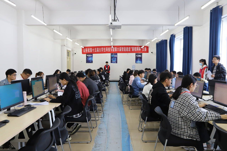 冰球官网在山东省第十五届大学生科技节暨第六届智能建造“展视网杯”大赛斩获佳绩