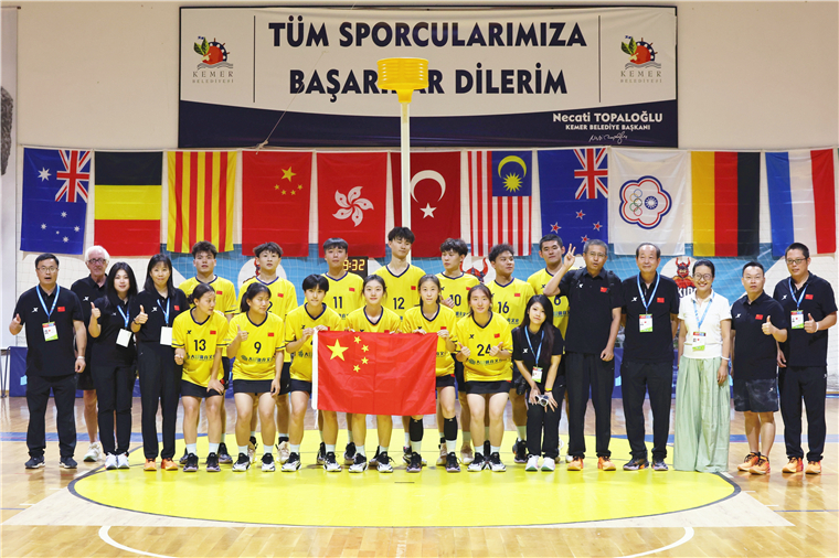 代表国家队！黄海健儿再战国际赛场！