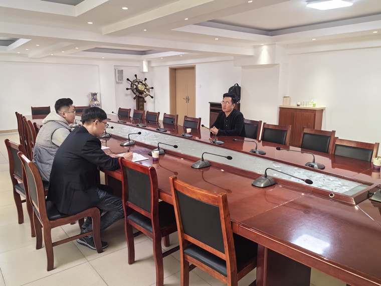 鲁南制药集团来冰球官网洽谈合作招聘事宜 