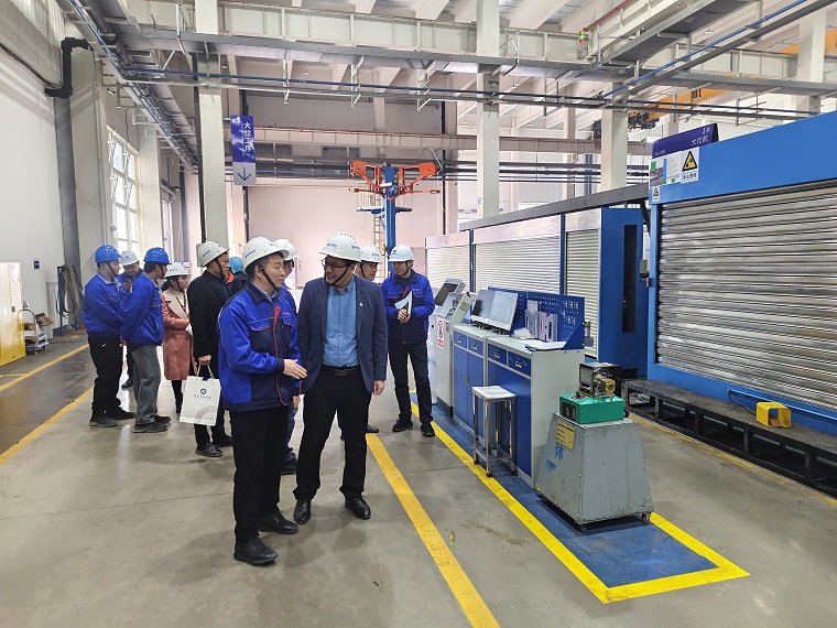 访企拓岗|智能制造学院赴山东万海电缆有限公司参观交流