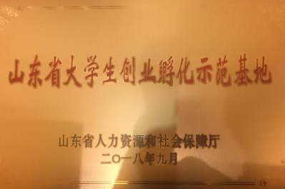 冰球突破豪华版官方网站获批“2018年山东省省级大学生创业孵化示范基地”